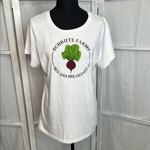 Graphic Tee The Office Schrute Farms Women’s Medium Americana